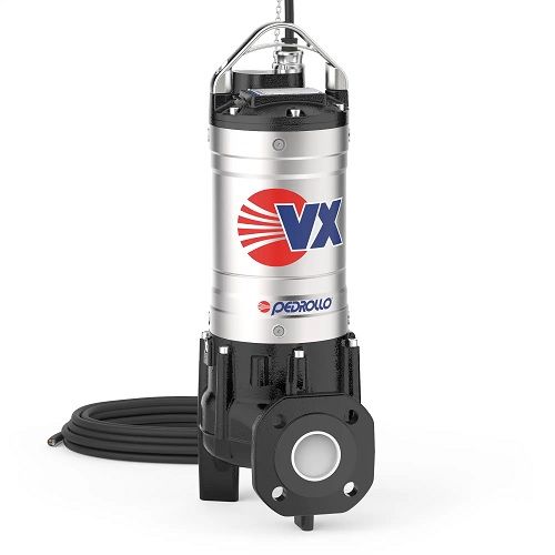 Фекальный четырёхполюсный насос Pedrollo VX4 10/80 
